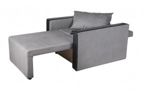 Кресло-кровать Милена с подлокотниками (серый) Велюр в Копейске - kopejsk.ok-mebel.com | фото 3