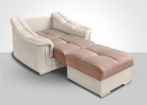 Кресло-кровать + Пуф Кристалл (ткань до 300) Боннель в Копейске - kopejsk.ok-mebel.com | фото 3