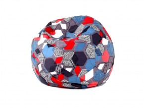 Кресло-мешок Мяч M (Geometry Slate) в Копейске - kopejsk.ok-mebel.com | фото 1