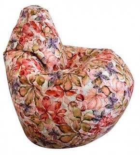 Кресло-мешок Цветы L в Копейске - kopejsk.ok-mebel.com | фото 1