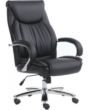 Кресло офисное BRABIX PREMIUM "Advance EX-575" (хром, экокожа, черное) 531825 в Копейске - kopejsk.ok-mebel.com | фото 1