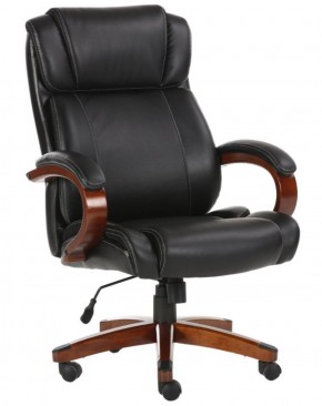 Кресло офисное BRABIX PREMIUM "Magnum EX-701" (дерево, рециклированная кожа, черное) 531827 в Копейске - kopejsk.ok-mebel.com | фото