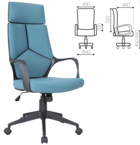Кресло офисное BRABIX PREMIUM "Prime EX-515" (ткань, голубое) 531568 в Копейске - kopejsk.ok-mebel.com | фото 3