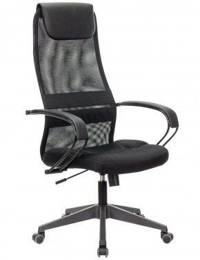 Кресло офисное BRABIX PREMIUM "Stalker EX-608 PL" (ткань-сетка/кожзам, черное) 532090 в Копейске - kopejsk.ok-mebel.com | фото