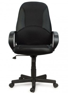 Кресло офисное BRABIX "City EX-512" (кожзам черный, ткань черная) 531407 в Копейске - kopejsk.ok-mebel.com | фото 4