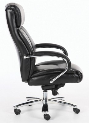 Кресло офисное BRABIX "Direct EX-580" (хром/рециклированная кожа/черное) 531824 в Копейске - kopejsk.ok-mebel.com | фото 3