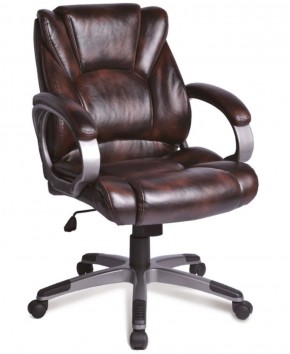 Кресло офисное BRABIX "Eldorado EX-504" (коричневое) 530875 в Копейске - kopejsk.ok-mebel.com | фото