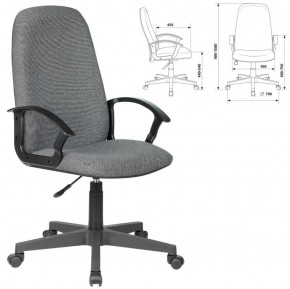 Кресло офисное BRABIX "Element EX-289", ткань, серое, 532093 в Копейске - kopejsk.ok-mebel.com | фото 2