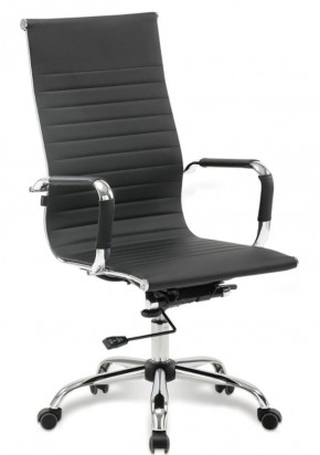 Кресло офисное BRABIX "Energy EX-509" (экокожа, хром, черное) 530862 в Копейске - kopejsk.ok-mebel.com | фото