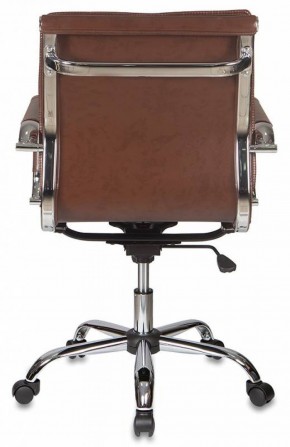 Кресло руководителя Бюрократ CH-993-LOW/BROWN коричневый в Копейске - kopejsk.ok-mebel.com | фото 4