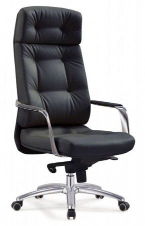 Кресло руководителя Бюрократ _DAO/BLACK черный в Копейске - kopejsk.ok-mebel.com | фото 1