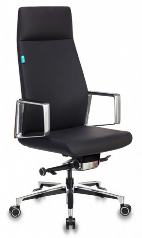 Кресло руководителя Бюрократ _JONS/BLACK черный в Копейске - kopejsk.ok-mebel.com | фото
