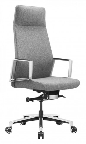 Кресло руководителя Бюрократ _JONS/CASHGREY серый в Копейске - kopejsk.ok-mebel.com | фото