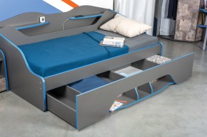 Кровать 11.03 Индиго + орт. основание (900*2000) в Копейске - kopejsk.ok-mebel.com | фото 2