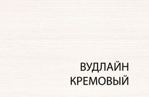 Кровать 120, TIFFANY, цвет вудлайн кремовый в Копейске - kopejsk.ok-mebel.com | фото 1