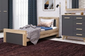 Кровать 900 Вега Скандинавия в Копейске - kopejsk.ok-mebel.com | фото 4