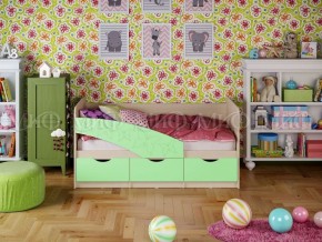 Кровать Бабочки (Салатовый матовый) 1600 в Копейске - kopejsk.ok-mebel.com | фото