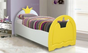 Кровать детская Корона (800*1600) МДФ матовый в Копейске - kopejsk.ok-mebel.com | фото 1