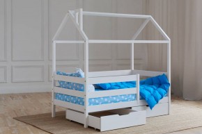 Кровать-домик 80*190 Белый в Копейске - kopejsk.ok-mebel.com | фото 4