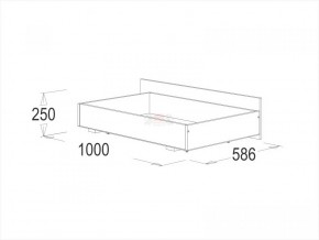 Кровать двойная Ольга 1Н + 2-а ящика (1200*2000) в Копейске - kopejsk.ok-mebel.com | фото 3