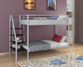 Кровать двухъярусная "Толедо" Серый/Венге в Копейске - kopejsk.ok-mebel.com | фото