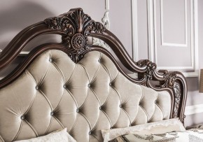 Кровать двуспальная Илона с мягким изголовьем (1800) караваджо в Копейске - kopejsk.ok-mebel.com | фото 6