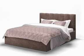 Кровать Элен 1200*2000 Rock 05 (коричневый) в Копейске - kopejsk.ok-mebel.com | фото