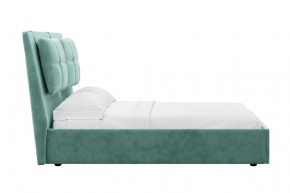Кровать Ester 1400 с основанием и ПМ (Ультра Минт) в Копейске - kopejsk.ok-mebel.com | фото 3