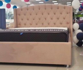 Кровать Франческа + Решетка+ПМ (1200) *БЕЗ ДНА в Копейске - kopejsk.ok-mebel.com | фото 2