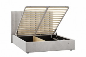 Кровать Ingrid 1600 с основанием и ПМ (Ультра Смог) Модель 312 в Копейске - kopejsk.ok-mebel.com | фото 2