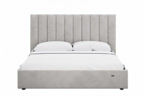 Кровать Ingrid 1800 с основанием и ПМ (Ультра Смог) Модель 312 в Копейске - kopejsk.ok-mebel.com | фото