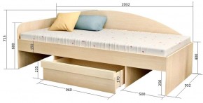 Кровать Изгиб в Копейске - kopejsk.ok-mebel.com | фото 2