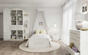 KI-KI КРД900.1 Кровать 900 (белый/белое дерево) в Копейске - kopejsk.ok-mebel.com | фото 3