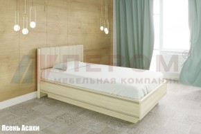 Кровать КР-1011 с мягким изголовьем в Копейске - kopejsk.ok-mebel.com | фото