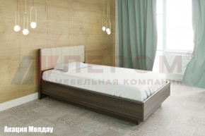 Кровать КР-1012 с мягким изголовьем в Копейске - kopejsk.ok-mebel.com | фото