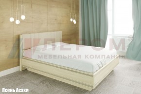 Кровать КР-1013 с мягким изголовьем в Копейске - kopejsk.ok-mebel.com | фото