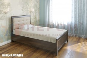 Кровать КР-1032 с мягким изголовьем в Копейске - kopejsk.ok-mebel.com | фото 3