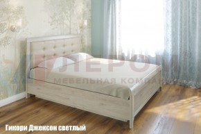 Кровать КР-1033 с мягким изголовьем в Копейске - kopejsk.ok-mebel.com | фото