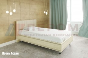 Кровать КР-2011 с мягким изголовьем в Копейске - kopejsk.ok-mebel.com | фото