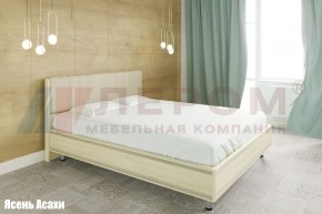 Кровать КР-2013 с мягким изголовьем в Копейске - kopejsk.ok-mebel.com | фото