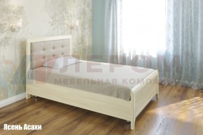 Кровать КР-2031 с мягким изголовьем в Копейске - kopejsk.ok-mebel.com | фото