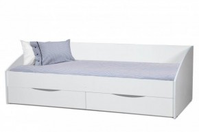 Кровать одинарная "Фея - 3" симметричная New (2000Х900) белая в Копейске - kopejsk.ok-mebel.com | фото