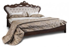 Кровать с мягким изголовьем Афина 1600 (караваджо) ламели в Копейске - kopejsk.ok-mebel.com | фото