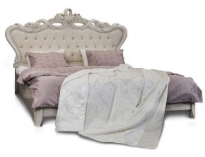 Кровать с мягким изголовьем Афина 1600 (крем корень) ламели в Копейске - kopejsk.ok-mebel.com | фото