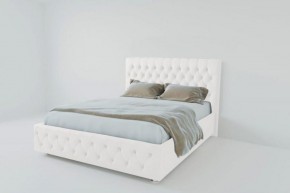 Кровать Версаль 800 без основания (экокожа белый) в Копейске - kopejsk.ok-mebel.com | фото