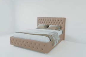 Кровать Версаль 800 без основания (велюр серый) в Копейске - kopejsk.ok-mebel.com | фото