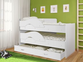 Кровать выкатная Радуга 800*1600 (Матрешка) Белый в Копейске - kopejsk.ok-mebel.com | фото 27