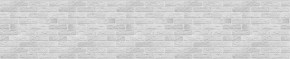 Кухонный фартук 610х3000х1,5 (композит) КМ Кирпич серый в Копейске - kopejsk.ok-mebel.com | фото 1