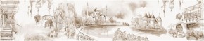 Кухонный фартук с тиснением «бетон» матовый KMB 025 (3000) в Копейске - kopejsk.ok-mebel.com | фото