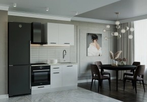 Кухонный гарнитур Белый Глянец 1600 (Стол. 26мм) в Копейске - kopejsk.ok-mebel.com | фото